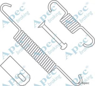 APEC BRAKING kit2016 -  Комплектующие, тормозная колодка